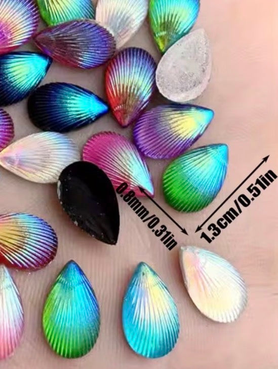 45 shells textured lavander