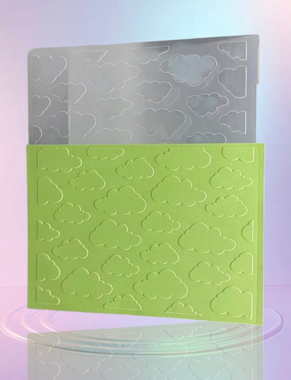 Cloud Embossing folder