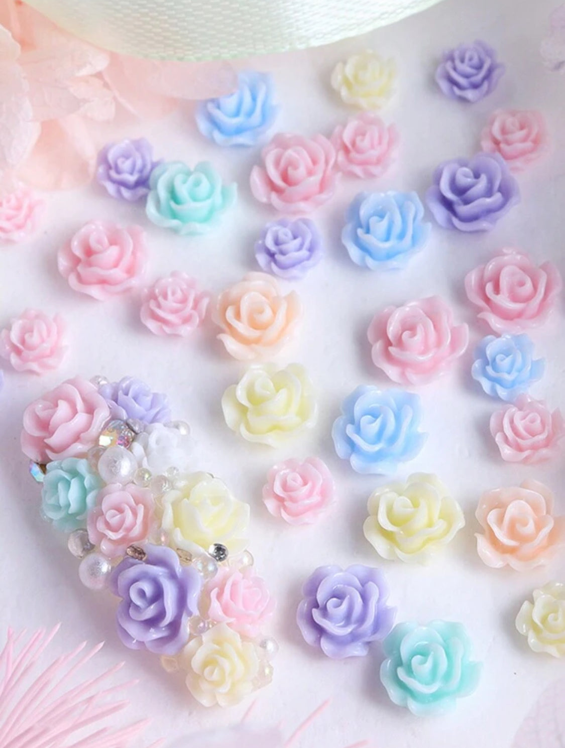 50 small flowers