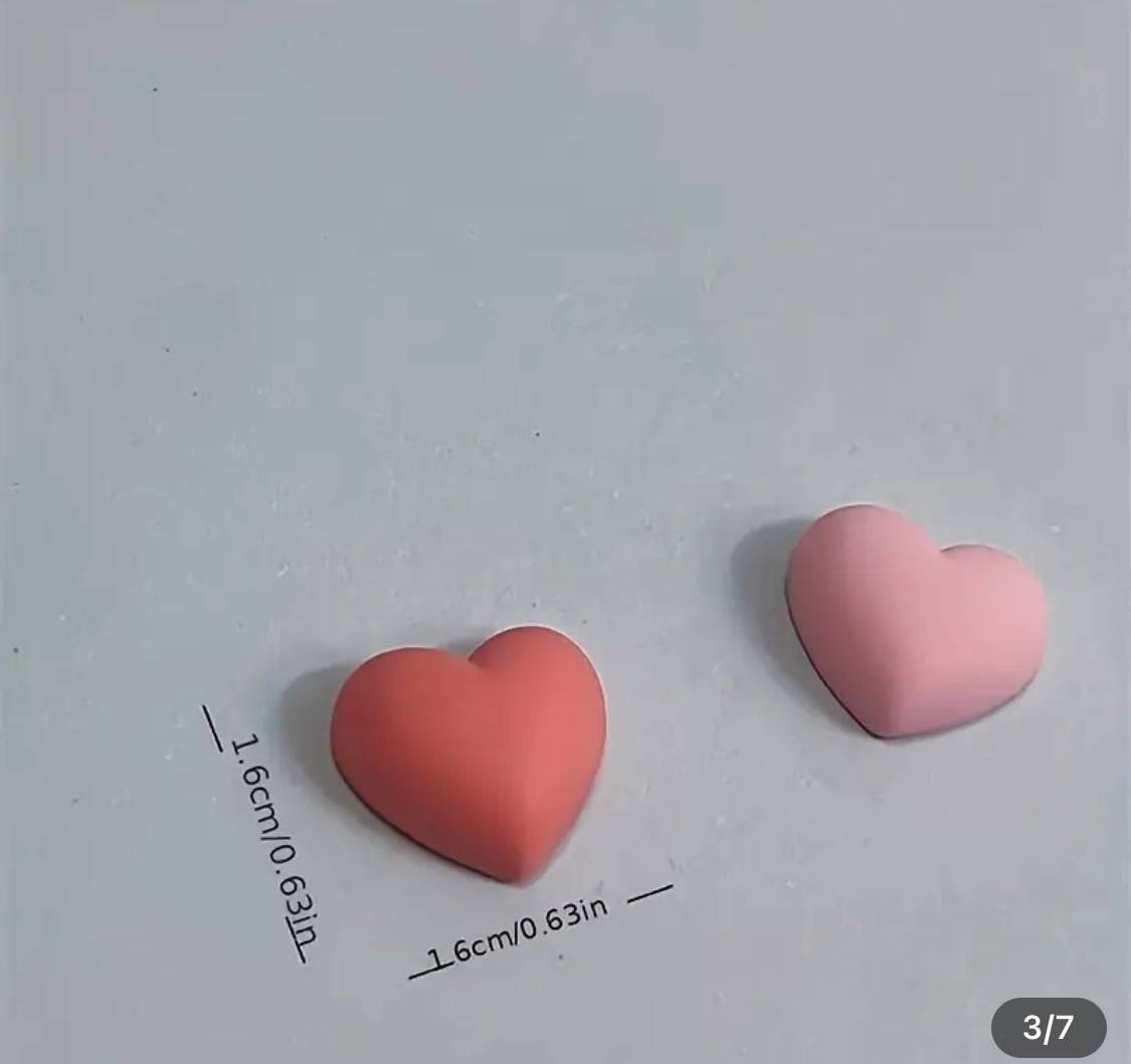 20 hearts mixed colors