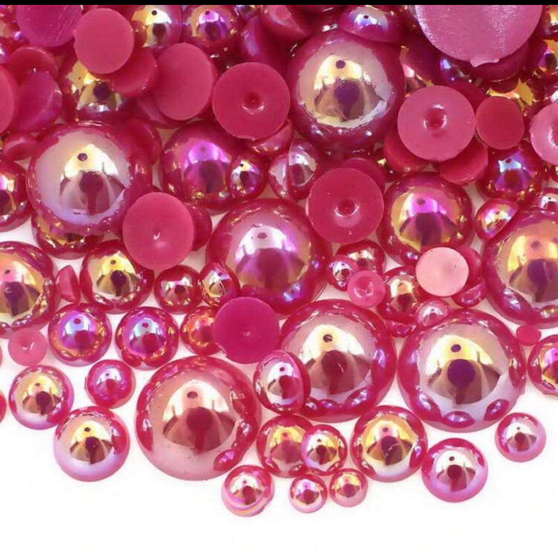 20g mix Hot Pink Burgundy