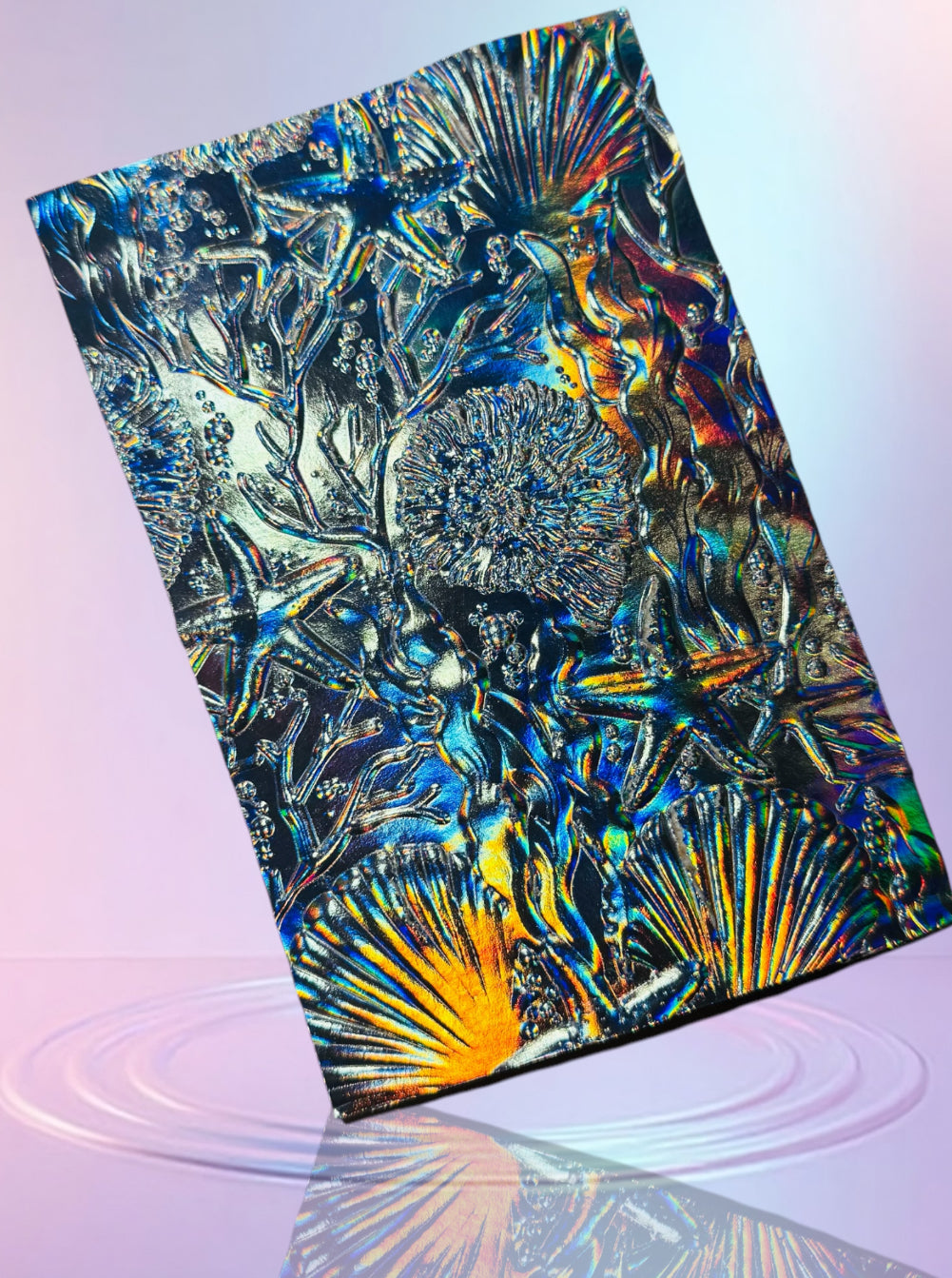 3D Embossing folder ocean