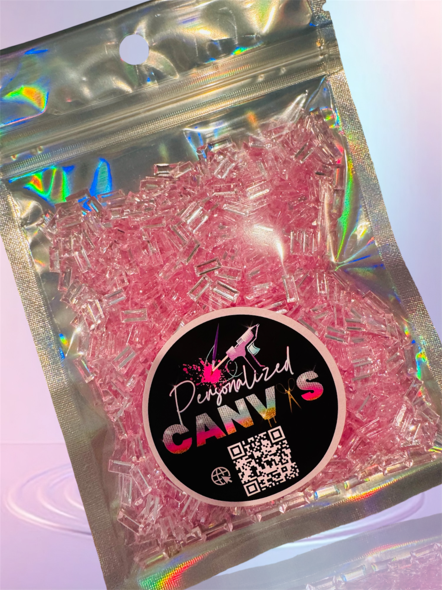 Resyn shaved Crystals Light pink