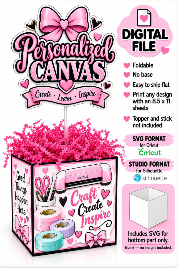 Centerpiece Digital file BOTTOM pieces only