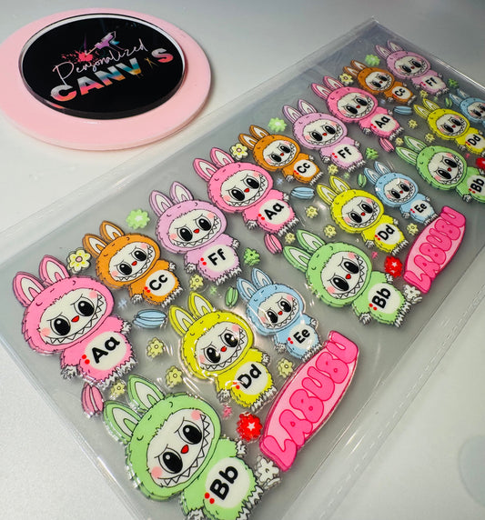 UV DTF Litte Monster Family