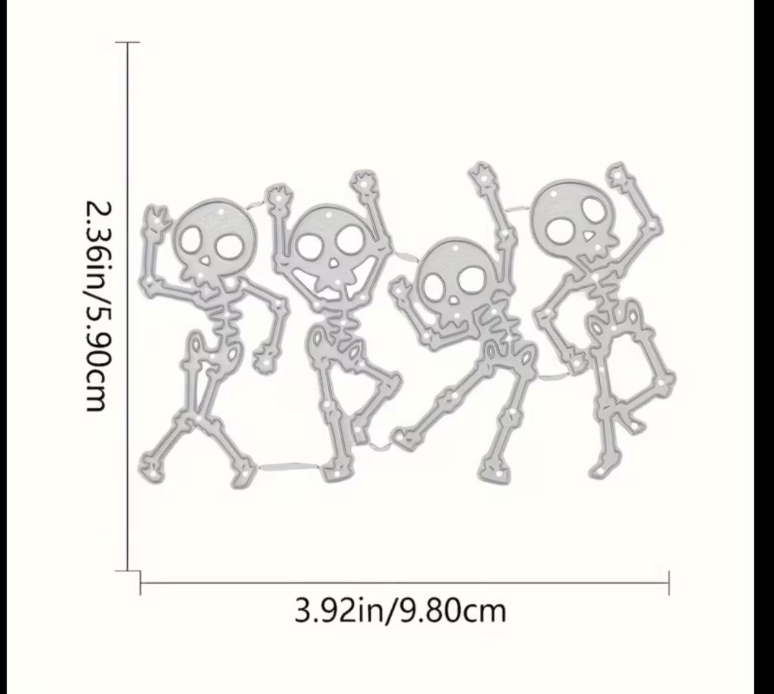 Metallic cutting DIY  skelletons