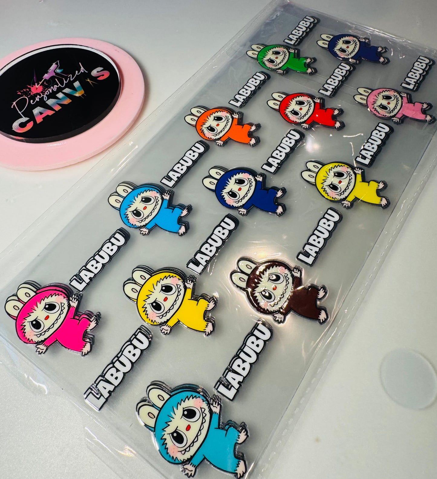 UV DTF Litte Monster bright colors