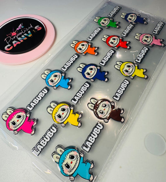 UV DTF Litte Monster bright colors