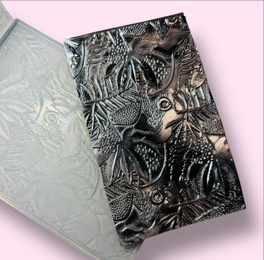 3D Embossing folder leaf 2