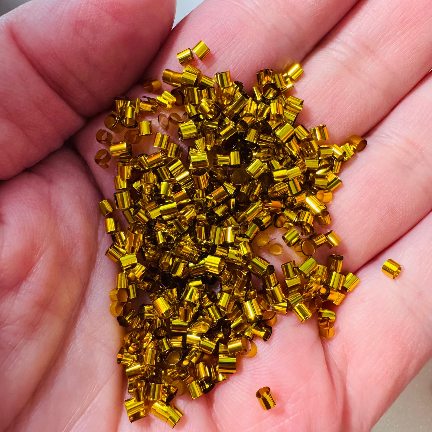 25g bag Metal Burned Gold Sparks