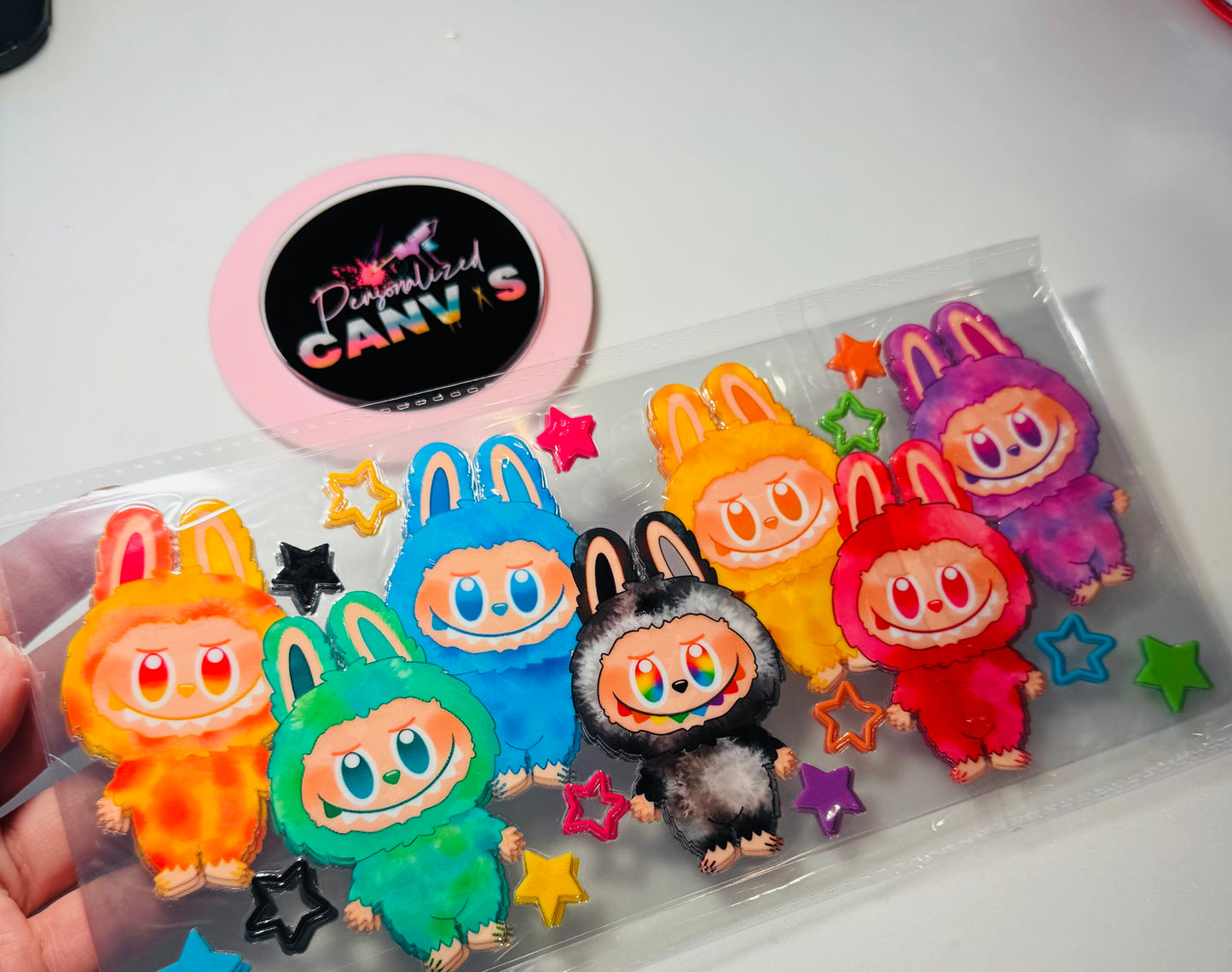 UV DTF Litte Monster Colors