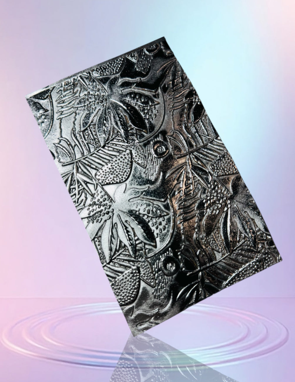 3D Embossing folder leaf 2