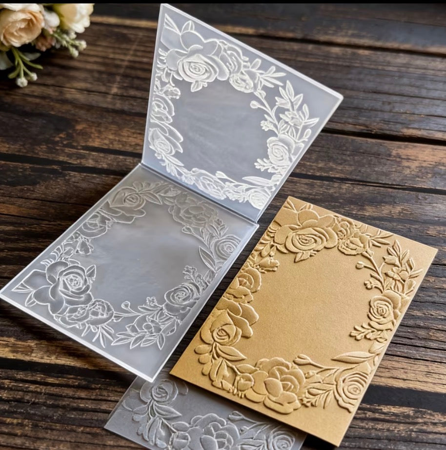 Wedding & invitations embossing