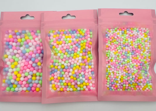 30g 3 sizes  Plastic Pastels Macaroons