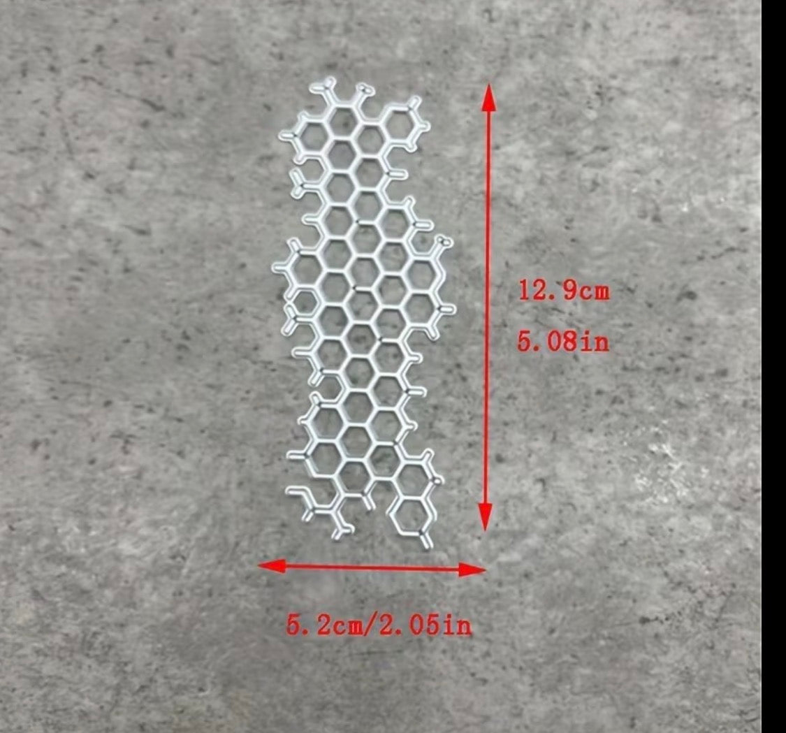 Metallic cutting DIY bees