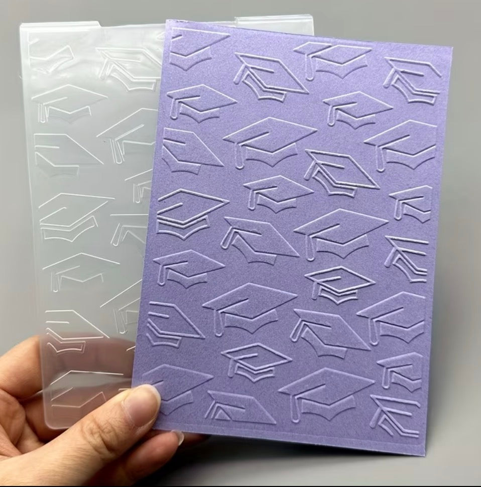 Graduation pattern embossing