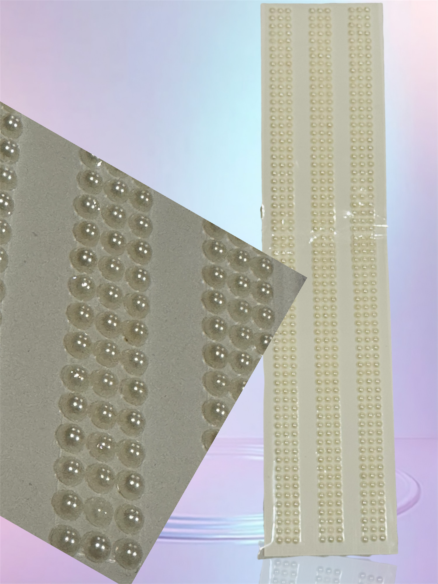 Pearl bands beads with glue