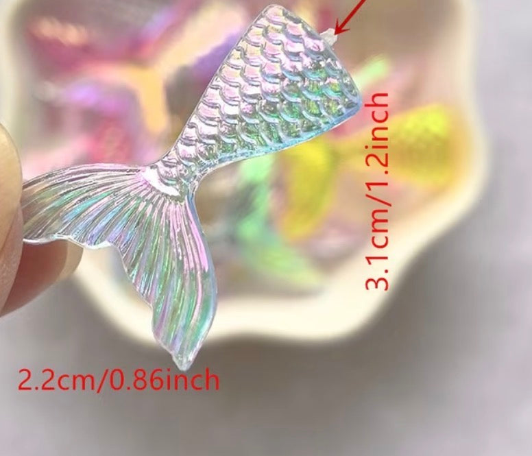 15 mermaid tails pink