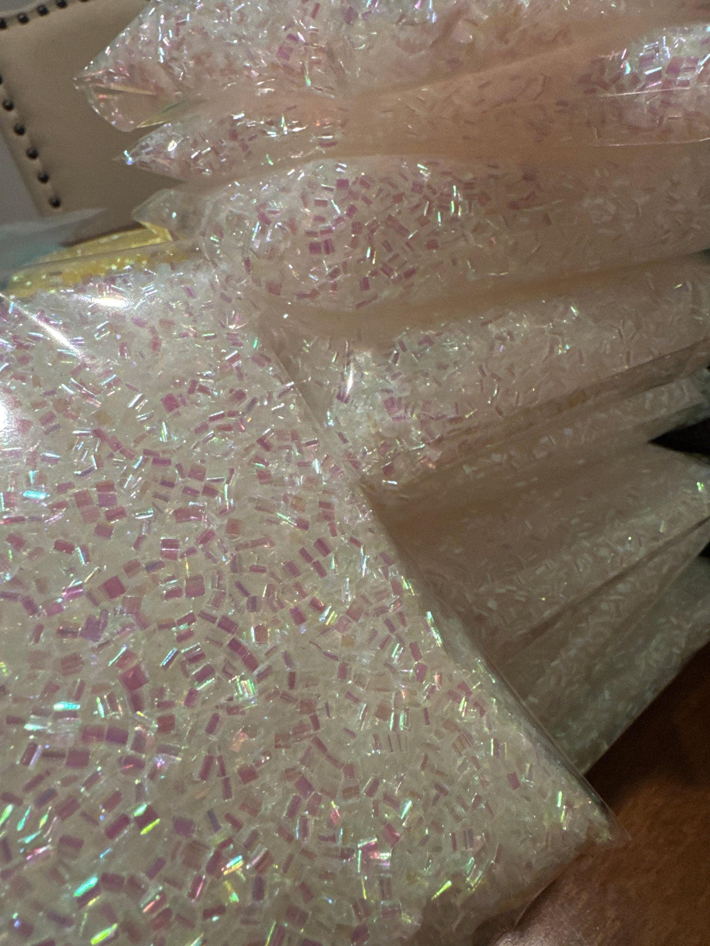 50g Larger bag transparent spark