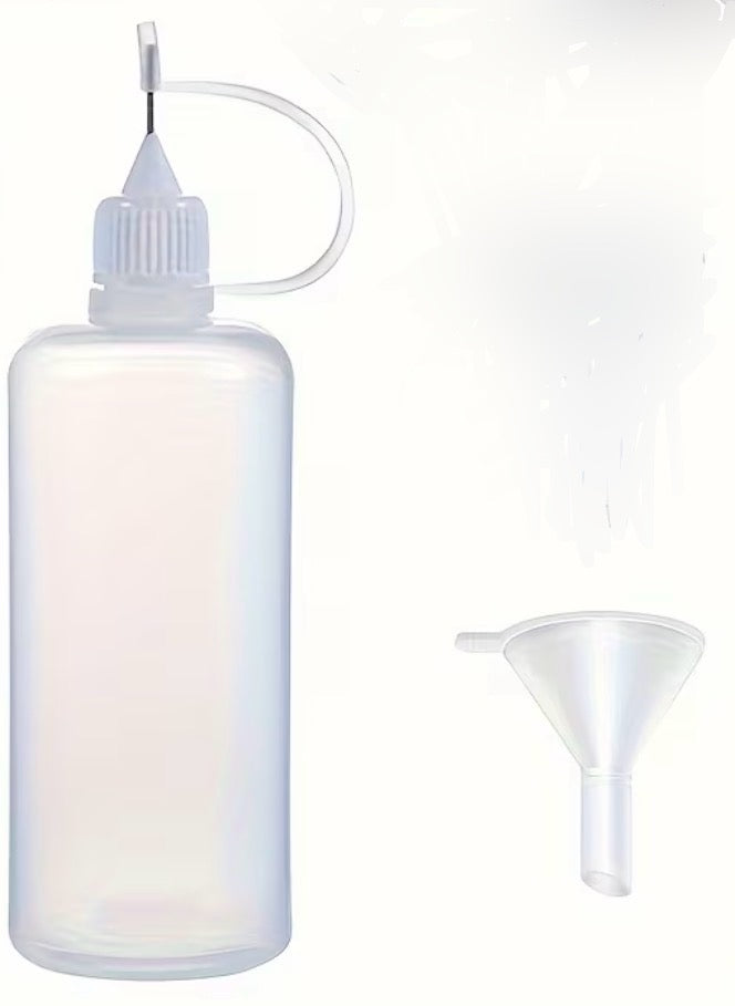 1 bottle 50ml large glue bottle with funel