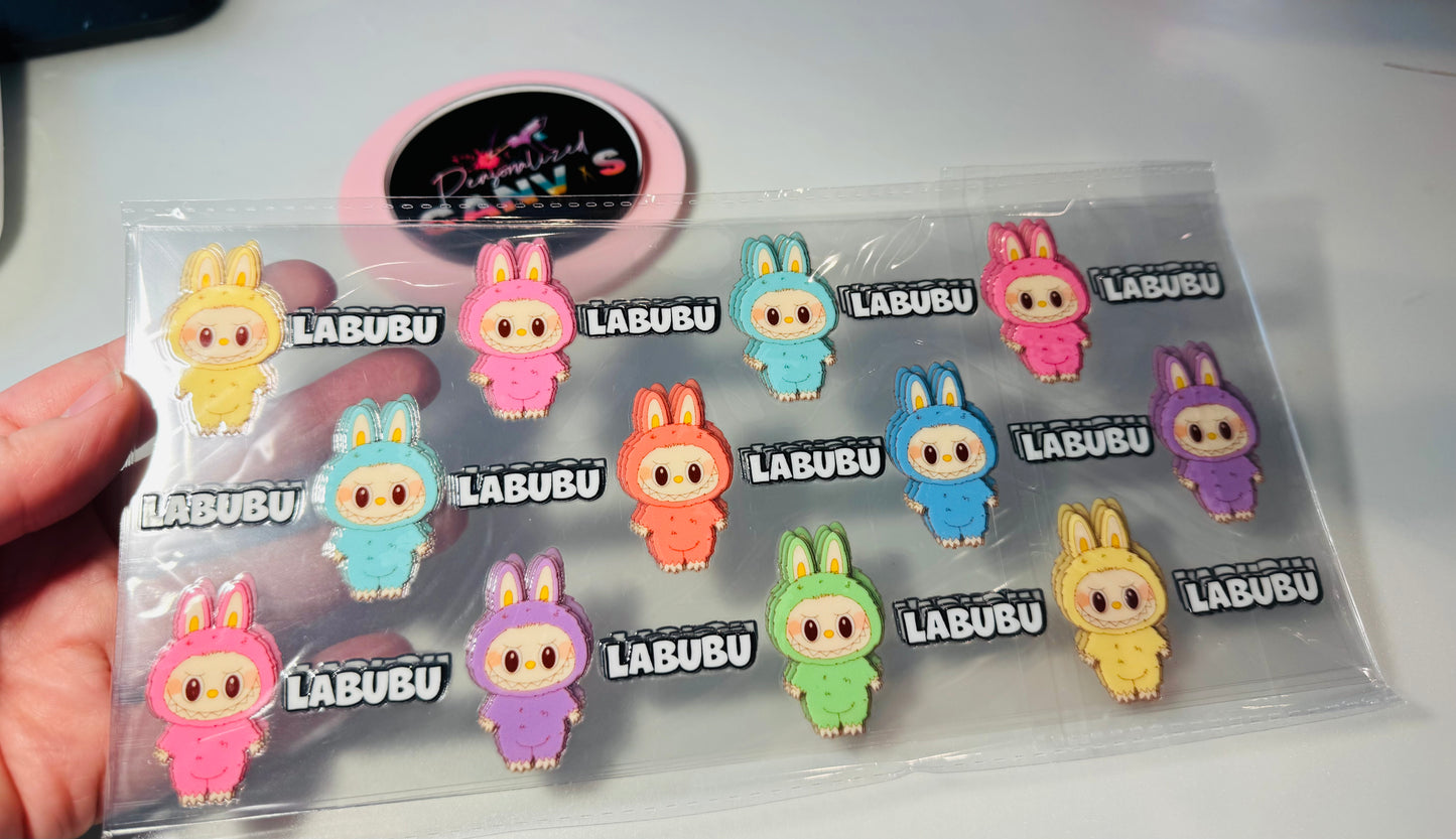 UV DTF Litte Monster pastel colors