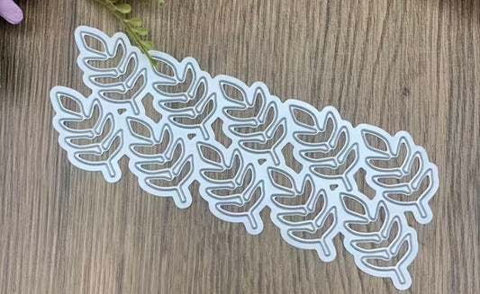 Metallic cutting DIY leafs large