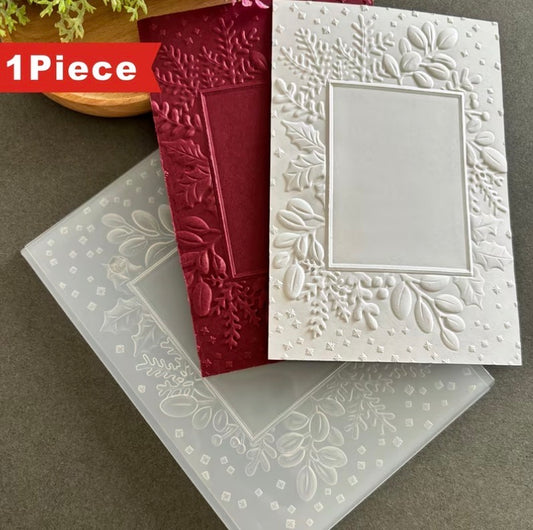 Square Wedding & invitations embossing