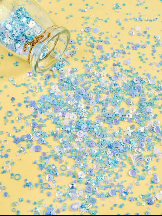 Shell Star Snowflake  glitter 30g