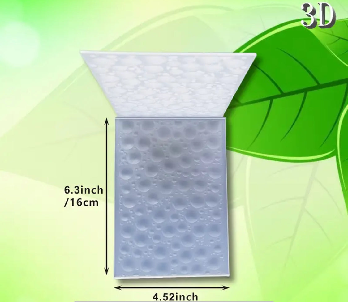 3D Embossing folder moon