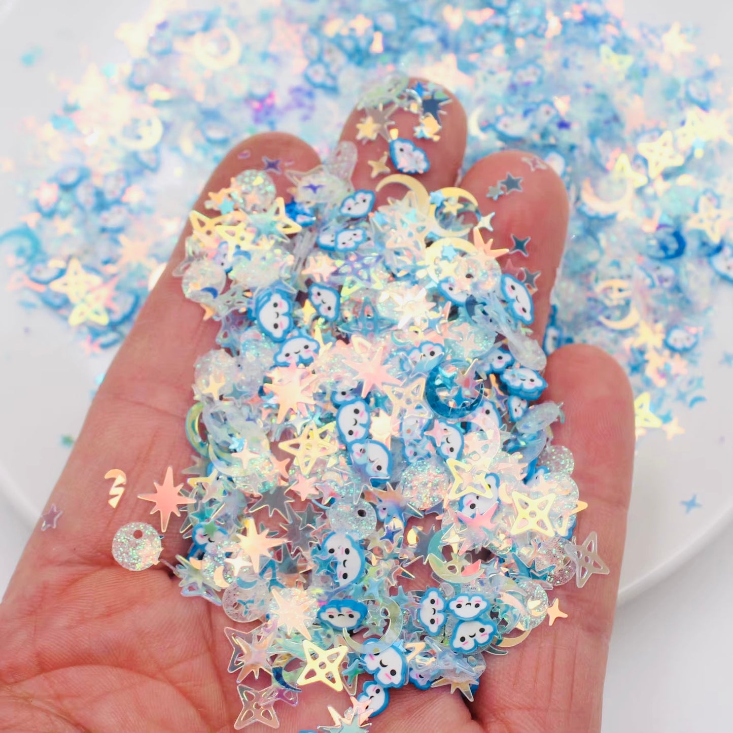 50g Polymer sequens mix blue