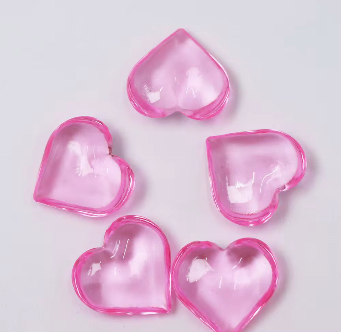 22MM 30 hearts LARGE- variety