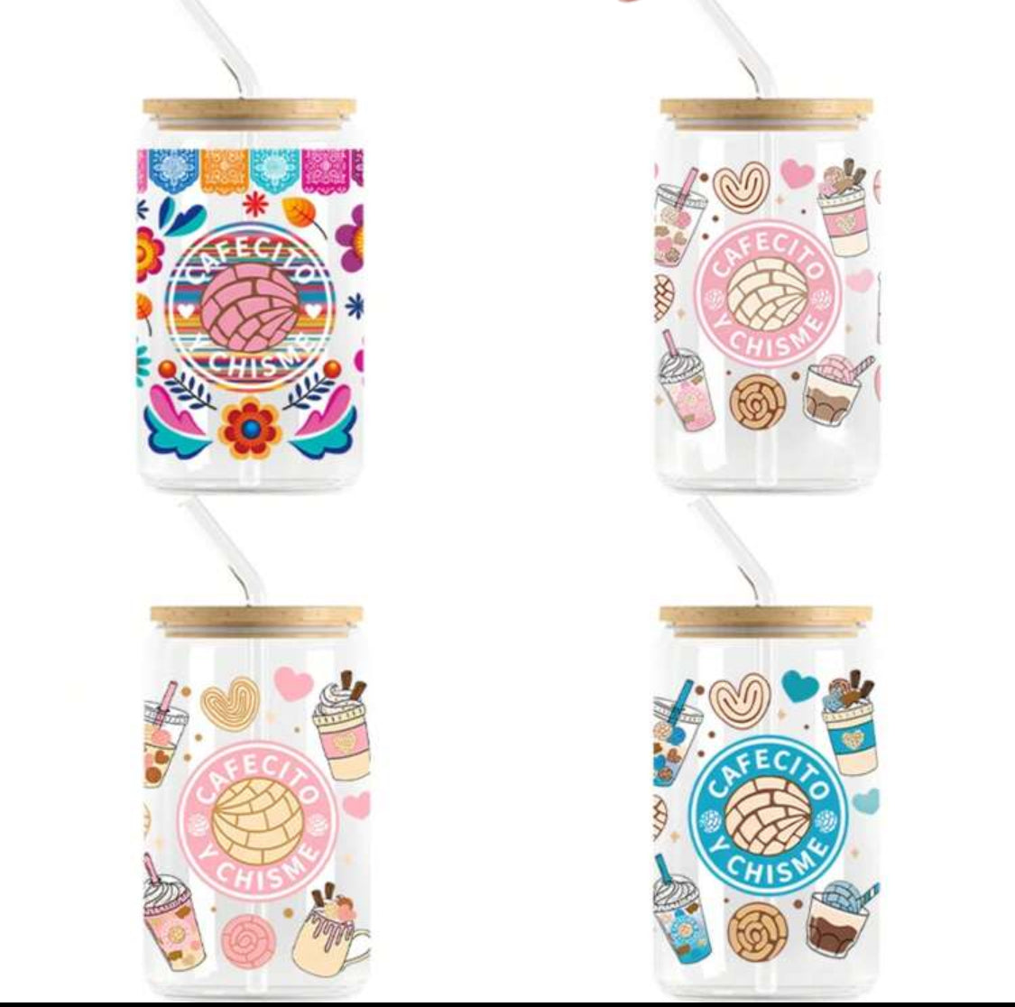 UV DTF Cafesito y Chisme series