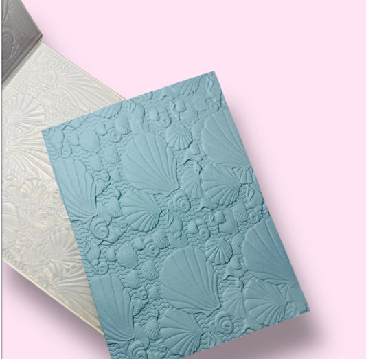 3D Embossing folder shell