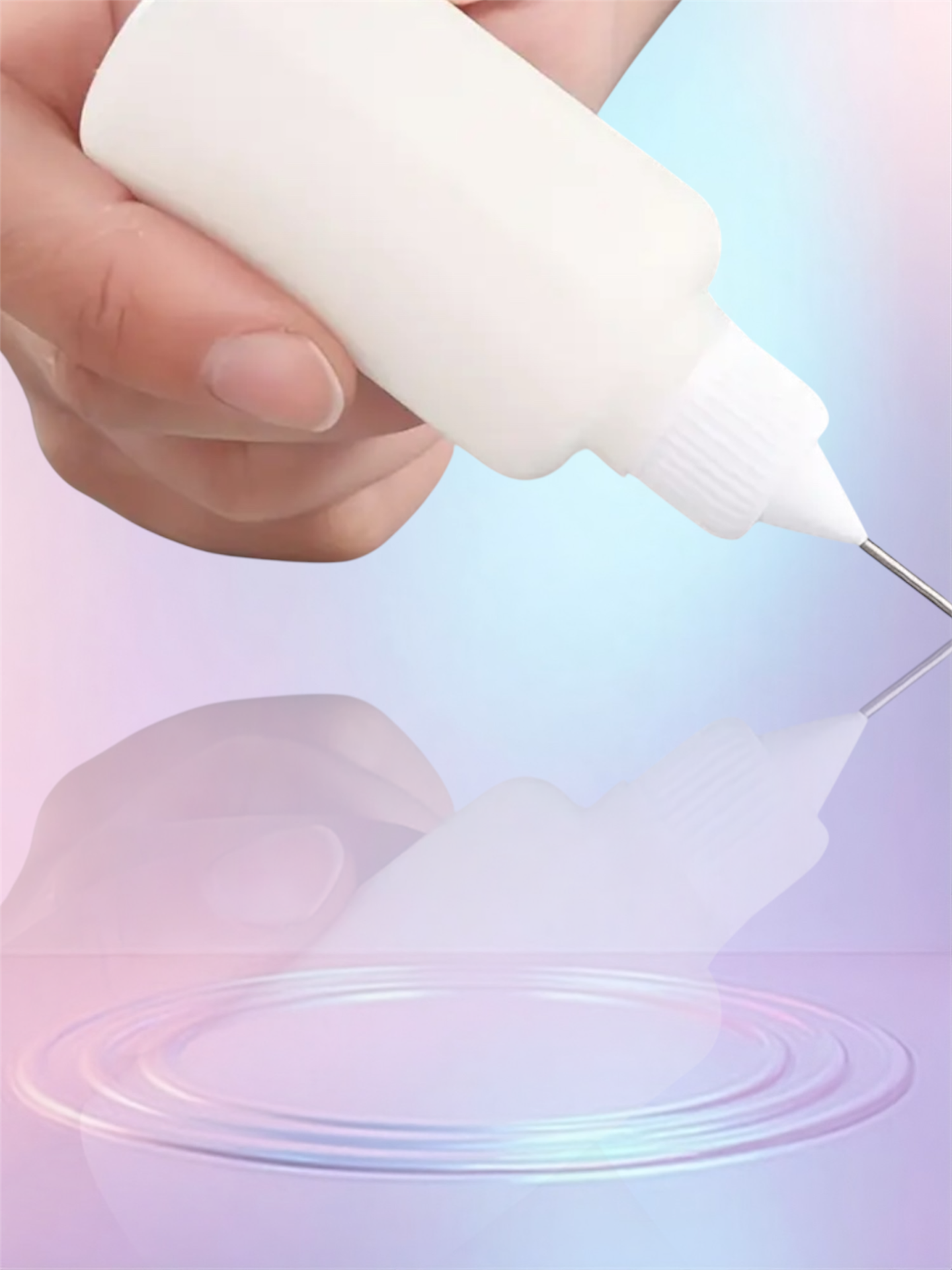 2 small glue dispensers