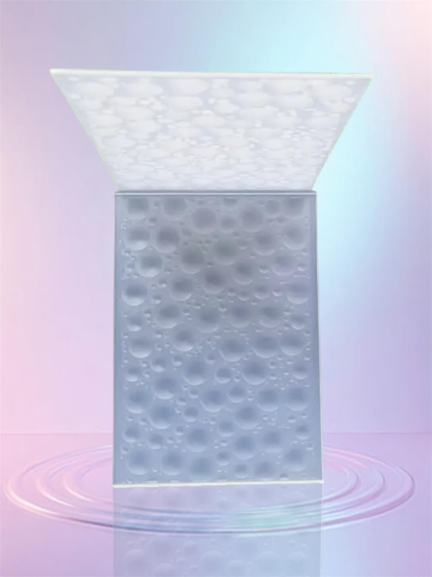 3D Embossing folder moon