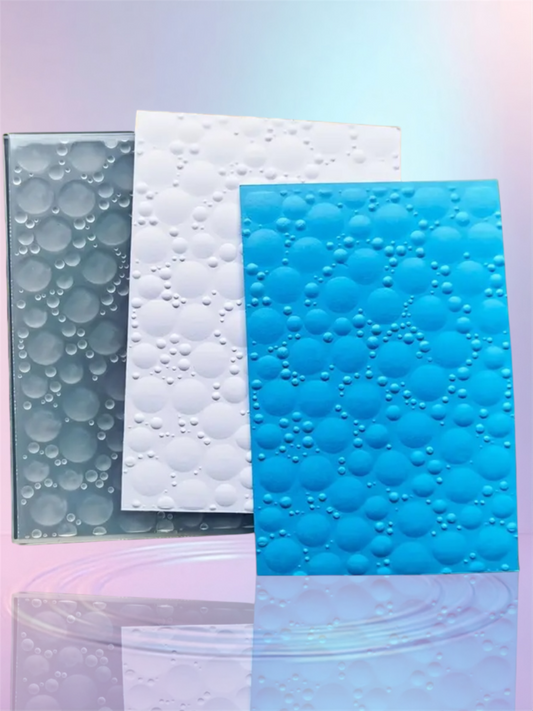 3D Embossing folder moon