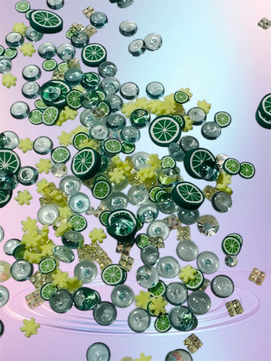 30g Lime mix polymer clay plastic