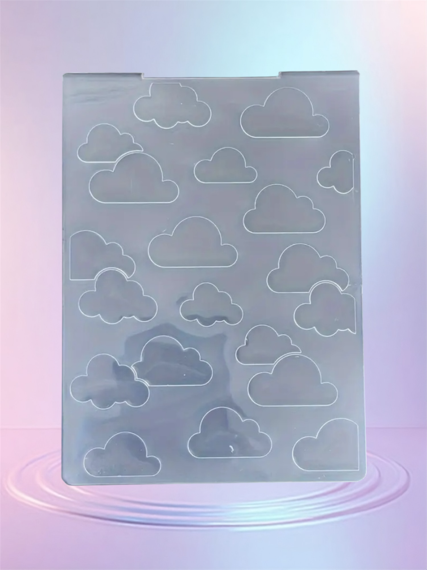 Cloud Embossing folder