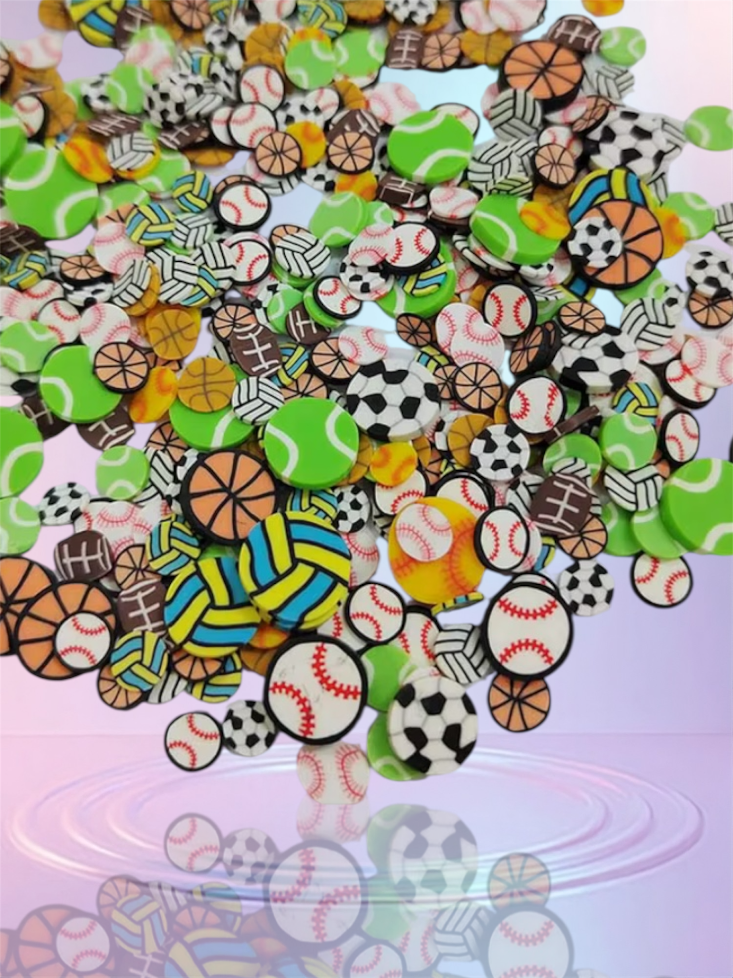 50g Polymer clay sports