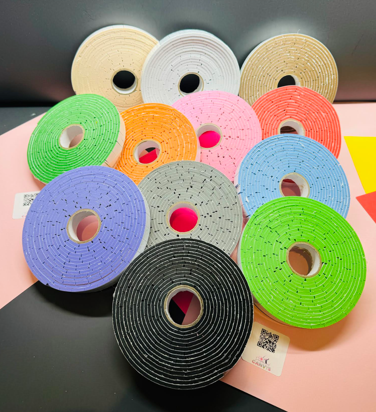 Colored foam tapes- Color double sided