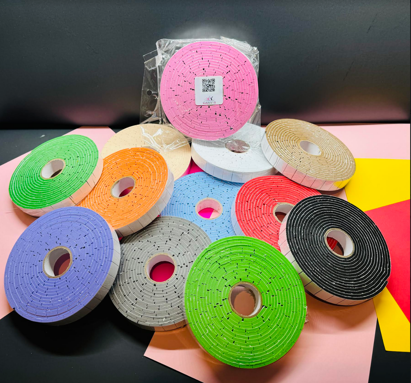 Colored foam tapes- Color double sided