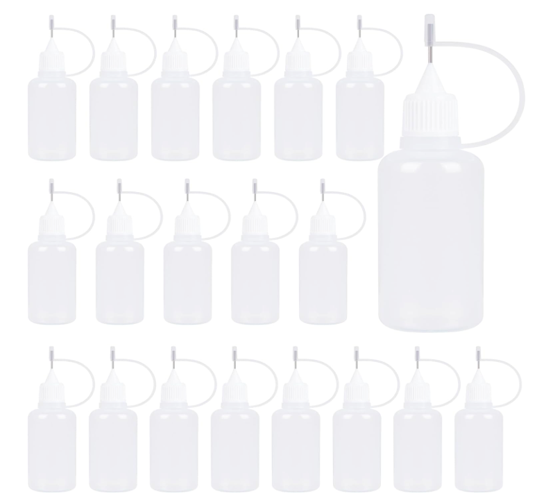 Precision Tip Glue Plastic Bottles (30 ml) (Set of 3)