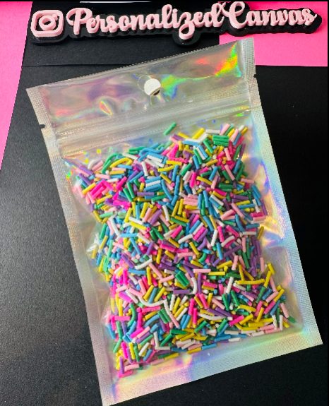 30g Polymer clay candy bright confetti