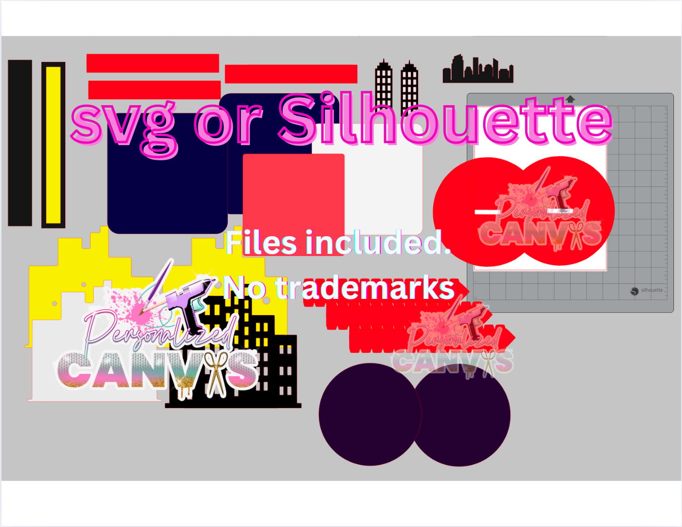 *Masterclass Centerpiece Cricut or Silhouette compatible READ description