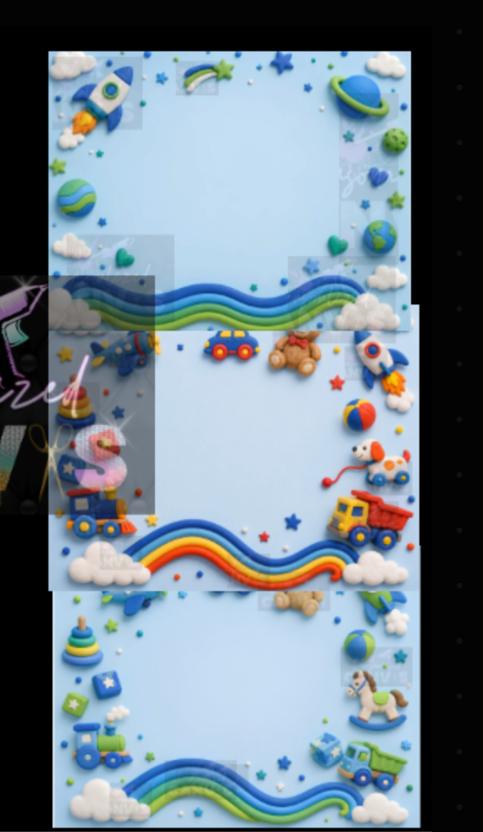 6 png"s Eraser Board