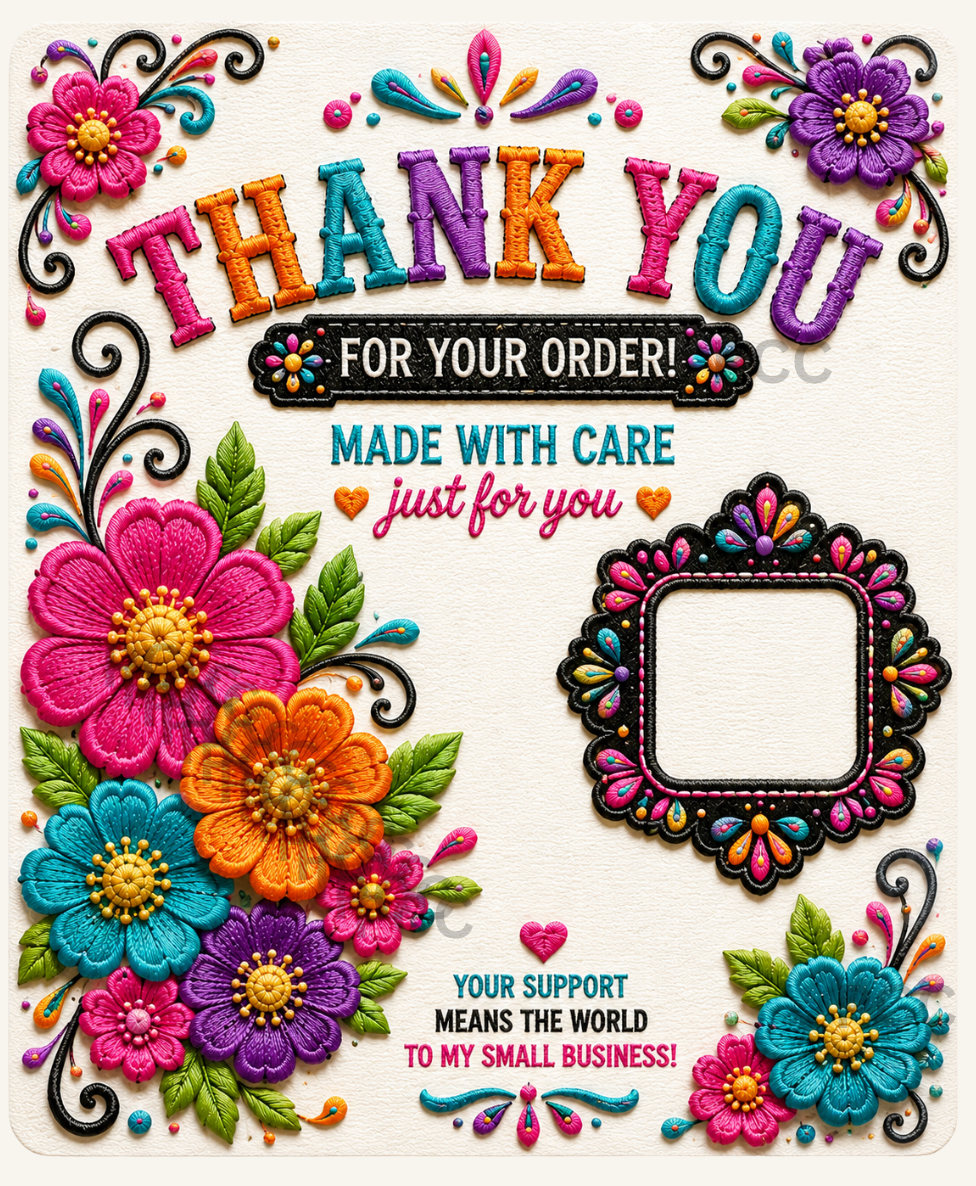 4 Packing Inserts   Dia de muertos inspired PNG's 2026 edition.