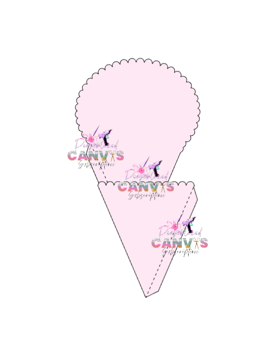 • 1 candy cone SVG