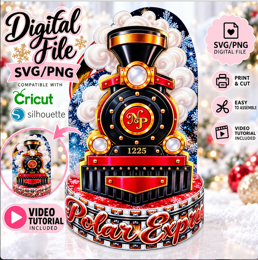 # Train video TUTORIAL & NEW trend Stage SVG file