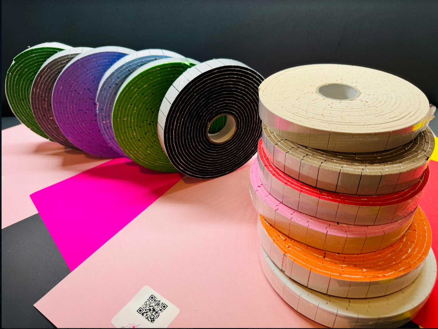 Colored foam tapes- Color double sided