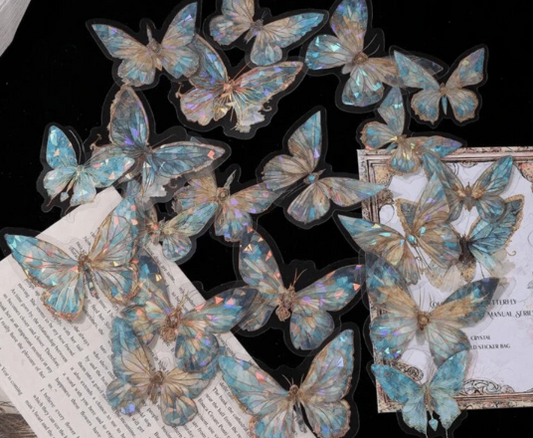 Simulating crystal butterflies